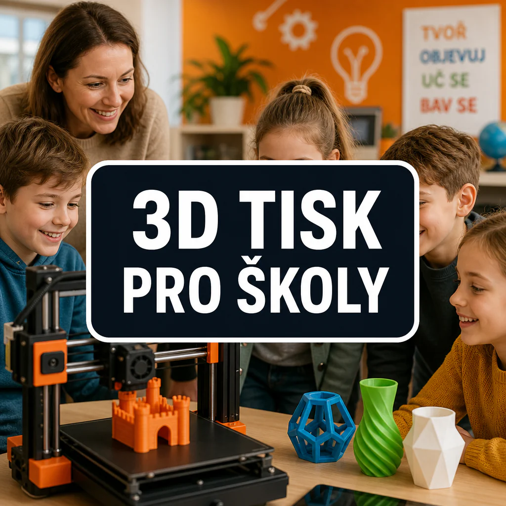 3D tisk pro školy a kroužky: nápady do výuky a jak začít