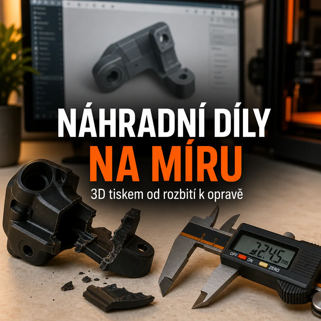 Jak vzniká náhradní díl: od rozbitého kusu k novému (a lepšímu)